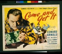 COME & GET IT ('36) LC '36