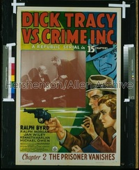 DICK TRACY VS. CRIME INC. 1sh '41