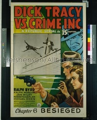 DICK TRACY VS. CRIME INC. 1sh '41