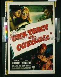 DICK TRACY VS. CUEBALL 1sh '46