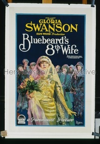 BLUEBEARD'S 8th WIFE ('23) style A 1sh '23