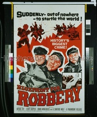 BLUEPRINT FOR ROBBERY 1sh '60