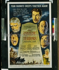 COMEDY OF TERRORS 1sh '64