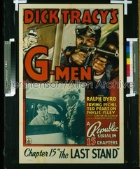 DICK TRACY'S G-MEN 1sh '39