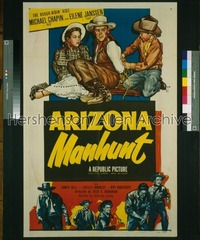 ARIZONA MANHUNT 1sh '51