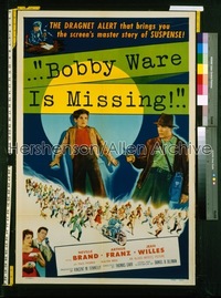 BOBBY WARE IS MISSING 1sh '55