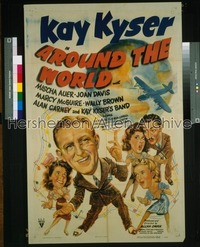 AROUND THE WORLD ('43) 1sh '43