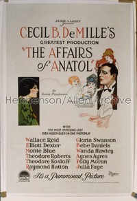 AFFAIRS OF ANATOL 1sh '21