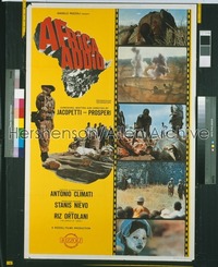 ADIOS AFRICA Italian 1sh '66