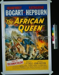 AFRICAN QUEEN 1sh '52