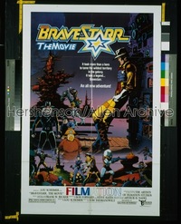 BRAVESTARR THE MOVIE 1sh '87