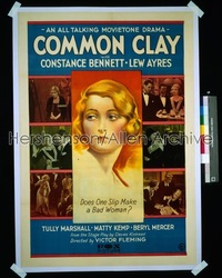 COMMON CLAY ('30) 1sh '30