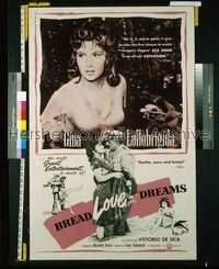 BREAD, LOVE & DREAMS 1sh '53