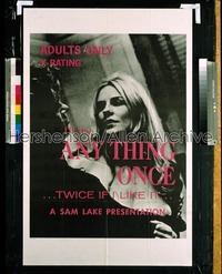 ANYTHING ONCE ('69) 1sh '69