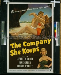 COMPANY SHE KEEPS 1sh '51