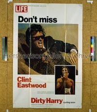 DIRTY HARRY style b 40x60 '71