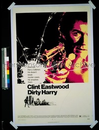 DIRTY HARRY 1sh '71