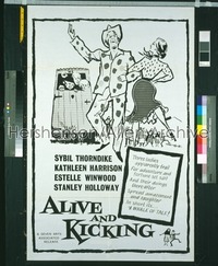 ALIVE & KICKING ('59) 1sh '59