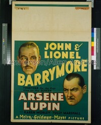 ARSENE LUPIN 1sh '32