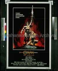 CONAN THE BARBARIAN ('82) 1sh '82