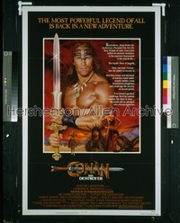 CONAN THE DESTROYER 1sh '84