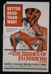 BRIDES OF FU MANCHU 1sh '66