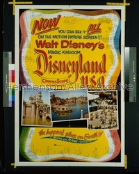 DISNEYLAND USA 1sh '57