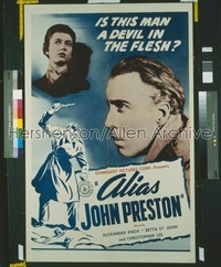 ALIAS JOHN PRESTON 1sh '55