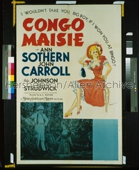 CONGO MAISIE style D 1sh '40