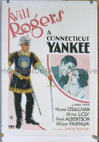 CONNECTICUT YANKEE ('31) 1sh '31