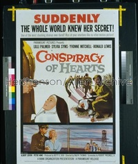 CONSPIRACY OF HEARTS 1sh '60