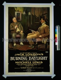 BURNING DAYLIGHT ('20) 1sh '20