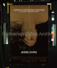 ALTERED STATES 1sh '80