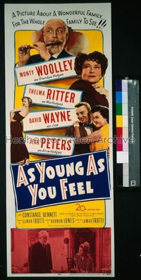 AS YOUNG AS YOU FEEL insert '51