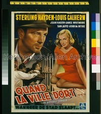 ASPHALT JUNGLE ('50) Belgian '50