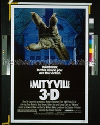 AMITYVILLE 3D 1sh '83