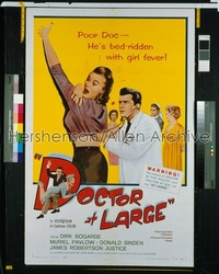 DOCTOR AT LARGE 1sh '57