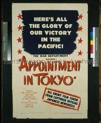 APPOINTMENT IN TOKYO 1sh '45