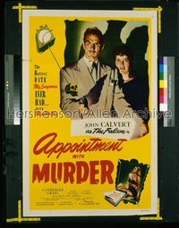 APPOINTMENT WITH MURDER 1sh '48