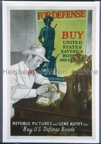 BUY U.S. DEFENSE BONDS 1sh '42