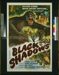 BLACK SHADOWS ('49) 1sh '49