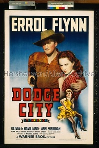 DODGE CITY 1sh '39