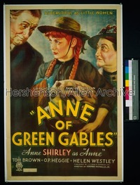 ANNE OF GREEN GABLES ('34) 1sh '34