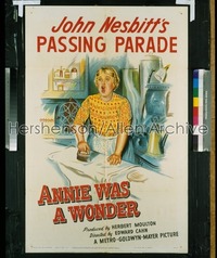 ANNIE WAS A WONDER 1sh '49