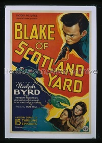 BLAKE OF SCOTLAND YARD ('37) 1sh '37