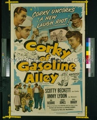 CORKY OF GASOLINE ALLEY 1sh '51