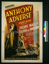 ANTHONY ADVERSE 1sh '36