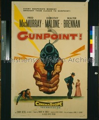 AT GUNPOINT 1sh '55