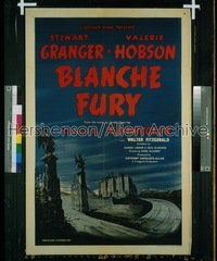 BLANCHE FURY English 1sh '48