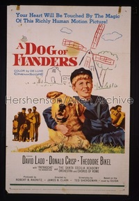 DOG OF FLANDERS ('59) 1sh '59